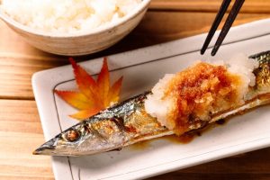 秋刀魚と大根